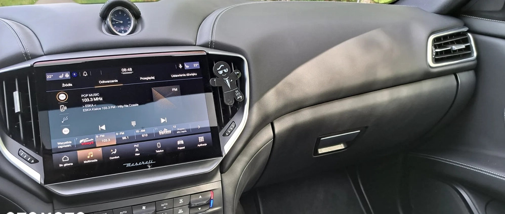 Maserati Ghibli cena 299000 przebieg: 16100, rok produkcji 2021 z Pasłęk małe 742